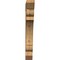 Ekena Millwork Olympic Slat Smooth Bracket, Western Red Cedar, 3 1/2"W x 24"D x 28"H BKT04X24X28OLY06SWR - alternate 2